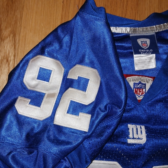 Reebok Michael Straham #92 New York Giants Vintage Football Jersey Size 56 - Picture 3 of 6